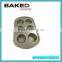 New item carbon steel non-stick coating top 6 muffin pan 0.6mm