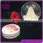 Elegant air cushion empty cosmetic cream box with mirror