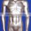 headless male upper body mannequin with straight arms