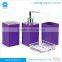 Tooth Brush, Set or Separate of Tumbler Lotion Dispenser Soap Dish Acrylic Bathroom Accessory