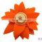 4.5cm Artificial Simulation Velvet Flower for Garment accessories Wedding DIY Flowers Decoration