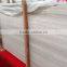 Natural China Wooden vein White Marble stone tile slab