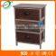 Painted Drawer Narrow Corner Storage Chests