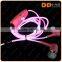 luminous high quality glowing earphone for promotion el earphone light up earphone