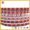 fashionable national style printing jacquard elastic webbings