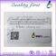 LBD CR80 30Mil White PVC with 2 Track Hico Magstrip and Chip