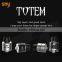 2016 SMY DIY atomzier Big vapor and good taste totem atomizer smy totem rda atomizer