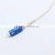 fiber optic SC simplex singllemode white patch cord from factory