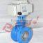 ss304 electric double eccentric butterfly valve