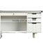 Metal Frame Wooden Top Steel Office counter table For School and office