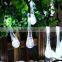 glass wedding party solar tree light