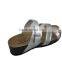 2015 Summer cork outsole platform lady leather sandal shoes