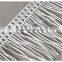 Fashion garment white 16cm width water soluble french lace trimming with fringe