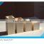 Set of 4 wooden candlesticks, unfinished items
