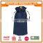 BSCI factory audit 4p Ribbon drawsting wine bag for wholesale