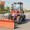 Everun 1.5 Ton Small Wheel Loader with Snow Blade