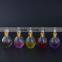 MUB New Arrived 13ml Wholesale Empty Glass Dropper Bottle With Glass Stick Cap Round Dropper Glass Perfume Bottle