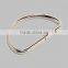 file welded stainless steel d ring for dog collar