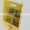 China Factory Supply pine/paulownia wooden wine box, christomas wood craft and gifts using for wine bucket