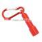 Aluminum led torch with carabiner