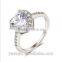 Wholesale Stock Small Order Fashion Women Heart-shaped Rings