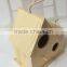 wooden bird nest