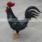 Metal rooster outdoor garden decor