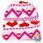 Heart Printing Valentine's Day Baby Cotton Beanie Hat Toddler Cap