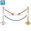 Crowd Control Equipment, Metal Rope Stanchion For Sale