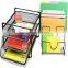 2017 Wholesale Stackable Metal Mesh Desk Convertible Organizer, Black
