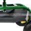 GS-01 Heavy Duty Garden Cart Rolling Work Seat With Tool Tray
