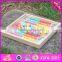 2016 new design funny wooden threading beads for toddlers W11E062