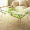 2015 high gloss wooden legs for modern folding wooden coffee table