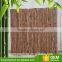 Natural graden single face tree top-level bark screening fence