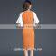 2016 new design elegant hight waist puff sleeve slim dresses for weman evening party casual woman dress
