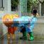 Different Colors Children Waterproof PE Raincoat with Common Small Plastic Bag