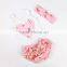 Wholesale baby clothing set , gold baby cotton outift, new style clothes in stock