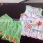 Wholesale New Design Of Baby Girl Printed Sleeveless Tops Clothing Sets