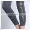 Gray Spandex pants for girl,yuga pants