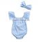 Summer Soft Infant Clothing Baby Girl Cotton Romper Toddler Floral Patterns Vintage Boutique Bodysuit