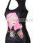 95% cotton 5% spandex custom womens sublimated fitness tank top wholesale yoga clothing