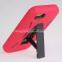Double Layer Hybrid Robot Plastic+Silicon Stand Case For iPhone 5C