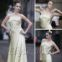 ELYSEMOD A-line Strapless Floor Length Satin Quick Delivery Evening/ Prom Dresses