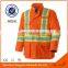 high visibility custom fire retardant jacket with safety workwear