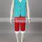 Rose team-Free Shipping One Piece Monkey.D.Luffy Green Anime Sexy Halloween Carnival Costume