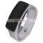 2015 popular men women girl boy unisex blinking led touch screen silicon watch
