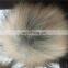 Factiry Direct Fashion Faux fur Ball / Fake Fur Pompoms For Keyring / Beanie Hat / Bag