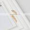 sweet cute leaf stud earrings for women bijoux fashion jewelry wholesale ear cuffs classic delicate rhinestone decoration