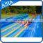 Long Singel/Double Lane Slide The City, Good Quality Inflatable Water Slip N Slide For Fun