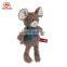 High quality lovely plush mouse stuffed toy
